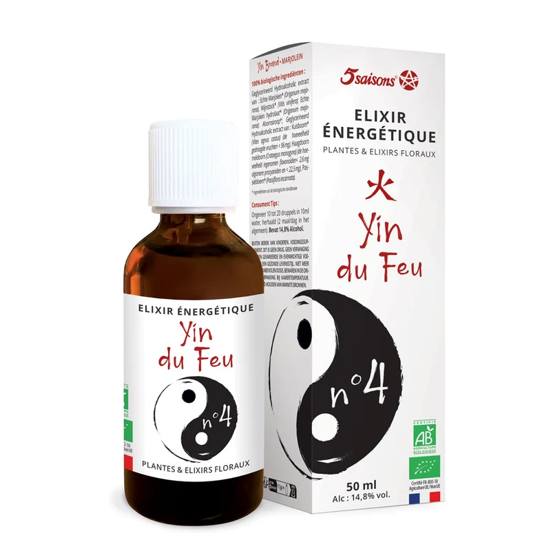 Elixir énergétique N°4 - Yin du feu
