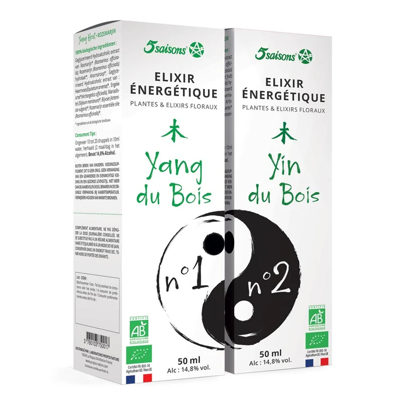 Elixir énergétique N°1 - Yang du bois