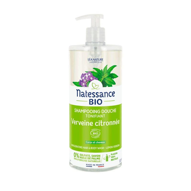 Shampoing Douche Tonifiant Verveine Citronnée