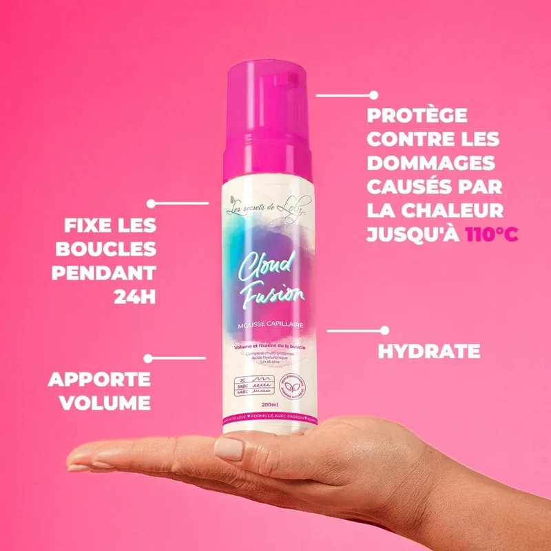 Les Secrets de Loly - Mousse Capillaire "Cloud Fusion" 200ml