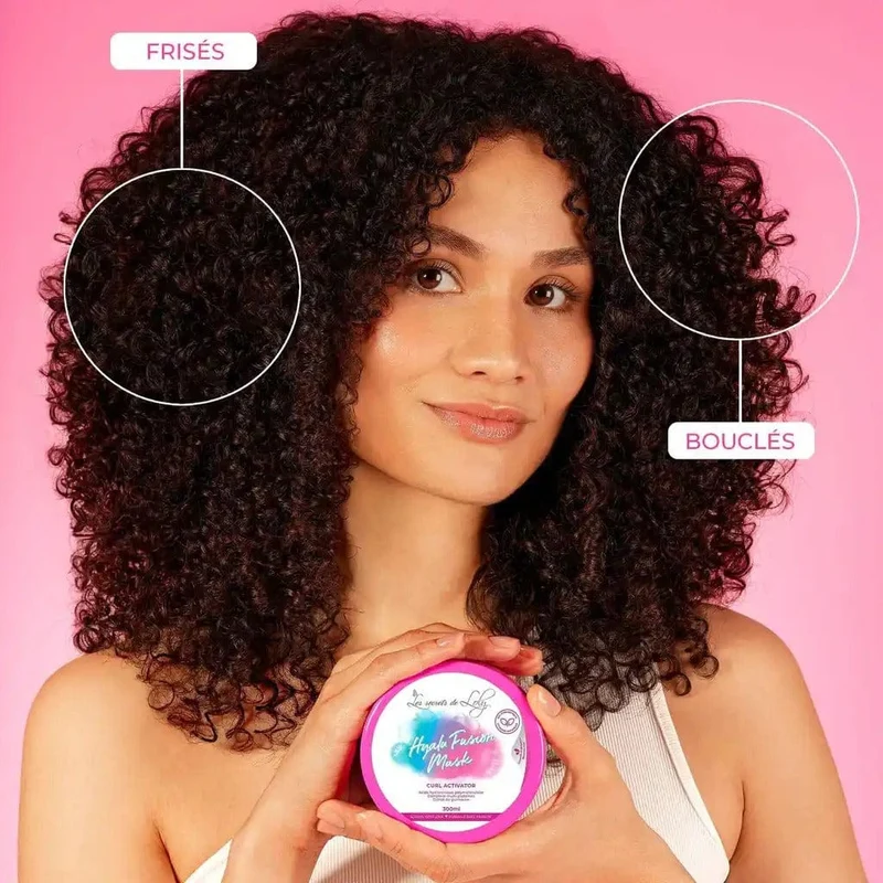 Les Secrets de Loly - Masque Activateur de Boucles "Hyalu Fusion Mask" 300ml