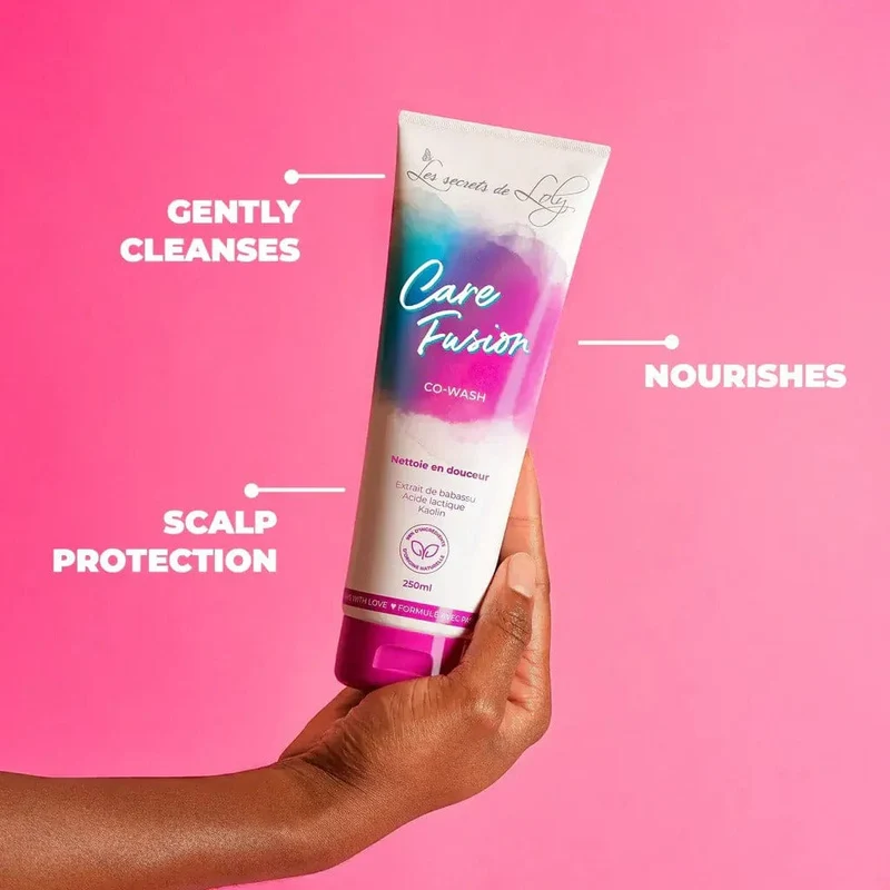 Les secrets de loly - Shampooing-crème "Care Fusion Co-Wash" 250ml