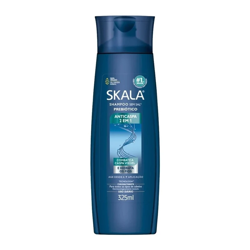 Skala - Shampoing Antipelliculaire Homme 2en1 "Anticaspa Men 2in1 Shampoo" 325ml