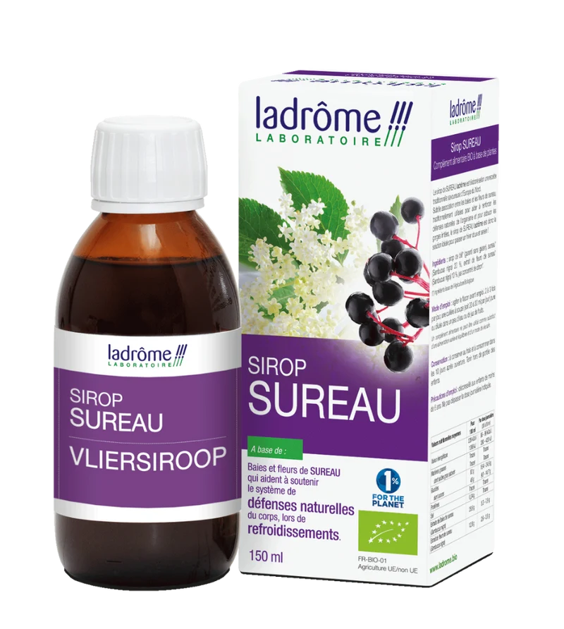Sureau - Sirop de plantes bio