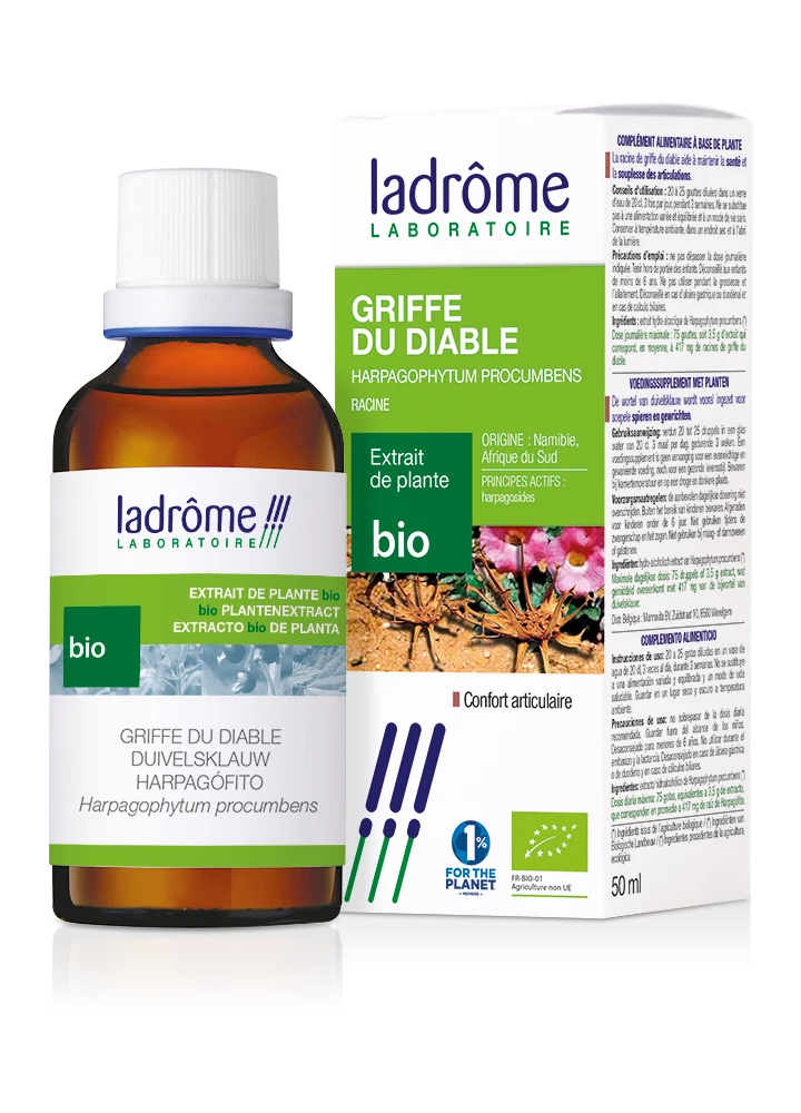 Griffe du diable (Harpagophytum) - Extrait bio