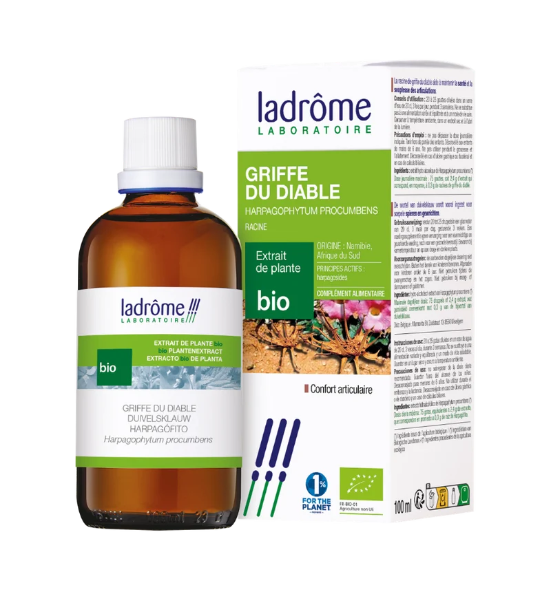 Griffe du diable (Harpagophytum) - Extrait bio