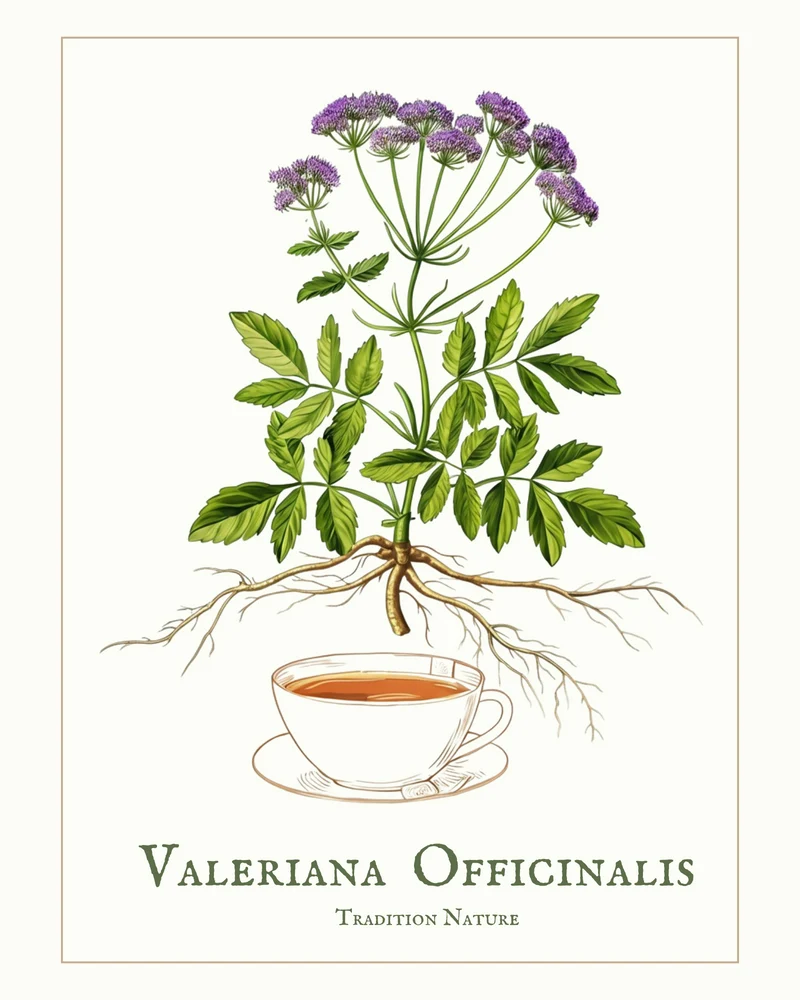Valériane racine coupée | Valeriana officinalis