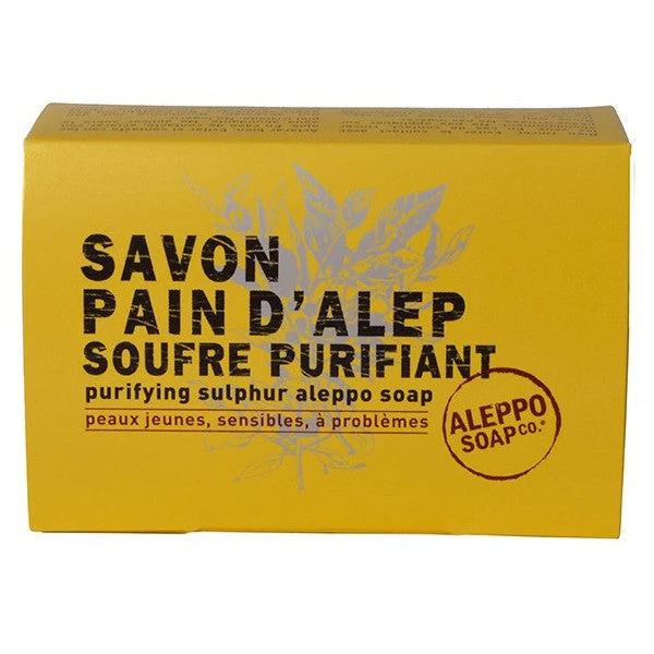 Savon d'alep purifiant "pain de soufre" - 150gr