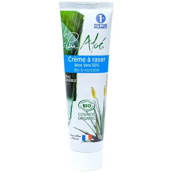 Crème à raser - 50% Aloé Vera - 100ml