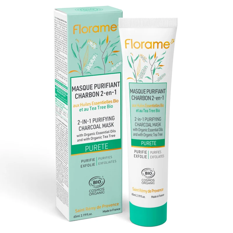 Masque Purifiant CHARBON 2-en-1