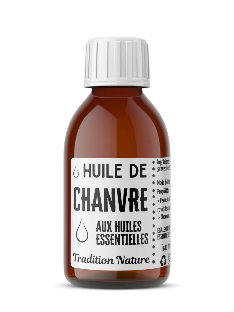 Huile de chanvre aux huiles essentielles | 100 ml