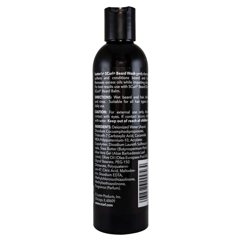 S-Curl Nettoyant pour barbe "Beard Wash"- 236 ml