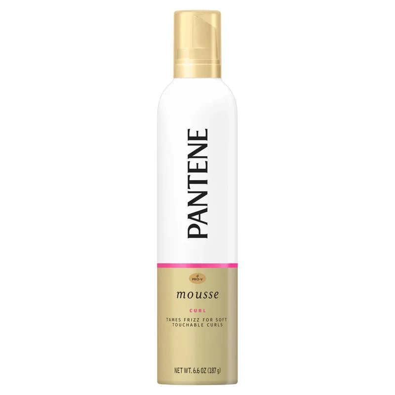 Pantene -Mousse Définissante Pantene curl "curl tames frizz for soft" - 187g