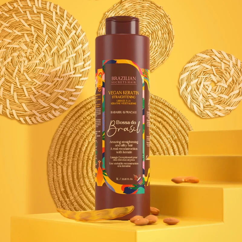 Brazilian Secrets Hair — Bossa do Brasil - Lissage à la Kératine végétalienne - 1000ml