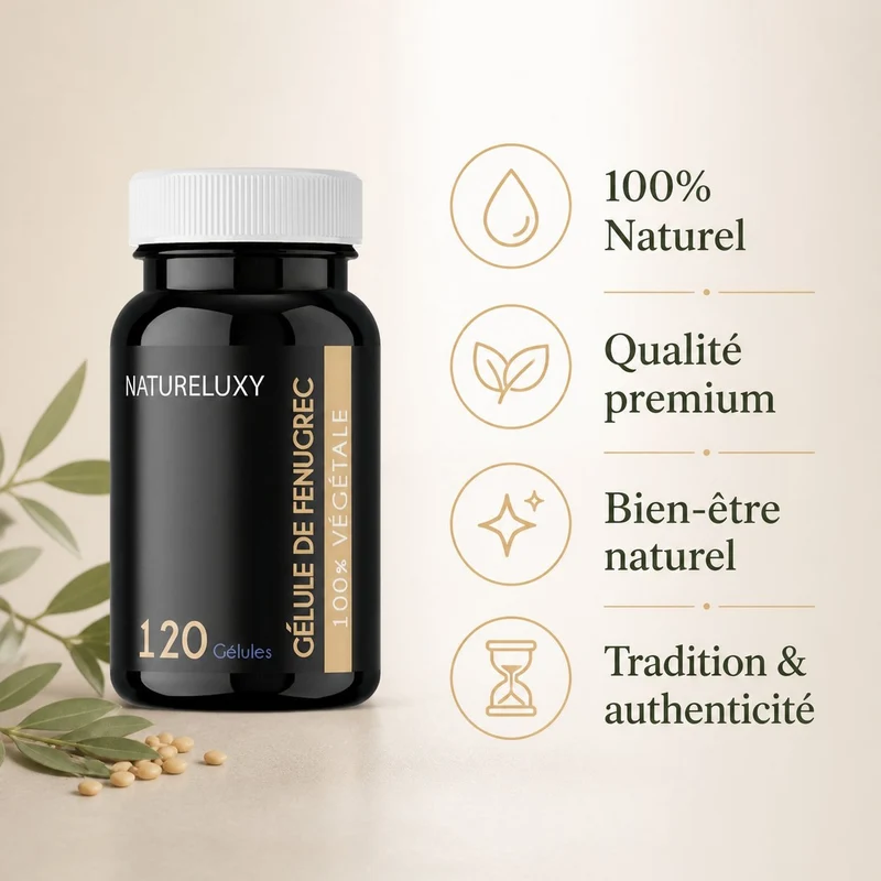 Fenugrec 120 Gélules Végétales 300 mg