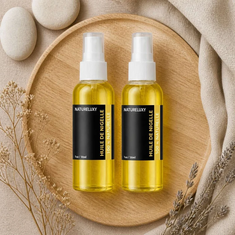 2 Flacons Huile de Nigelle 30mL spray 100% naturelle
