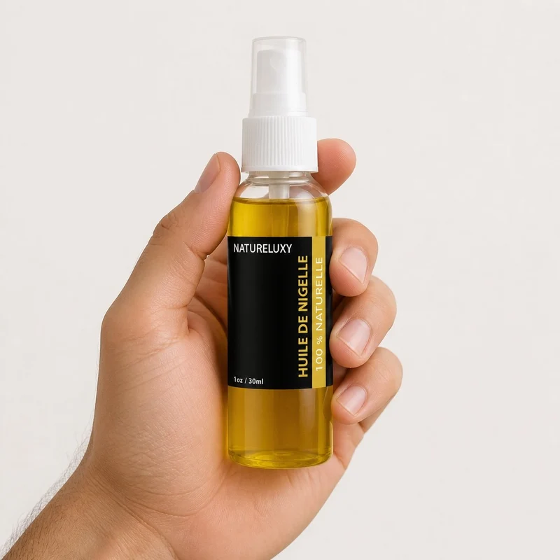 2 Flacons Huile de Nigelle 30mL spray 100% naturelle