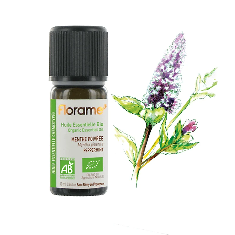 Huile Essentielle de Menthe Poivrée Biologique