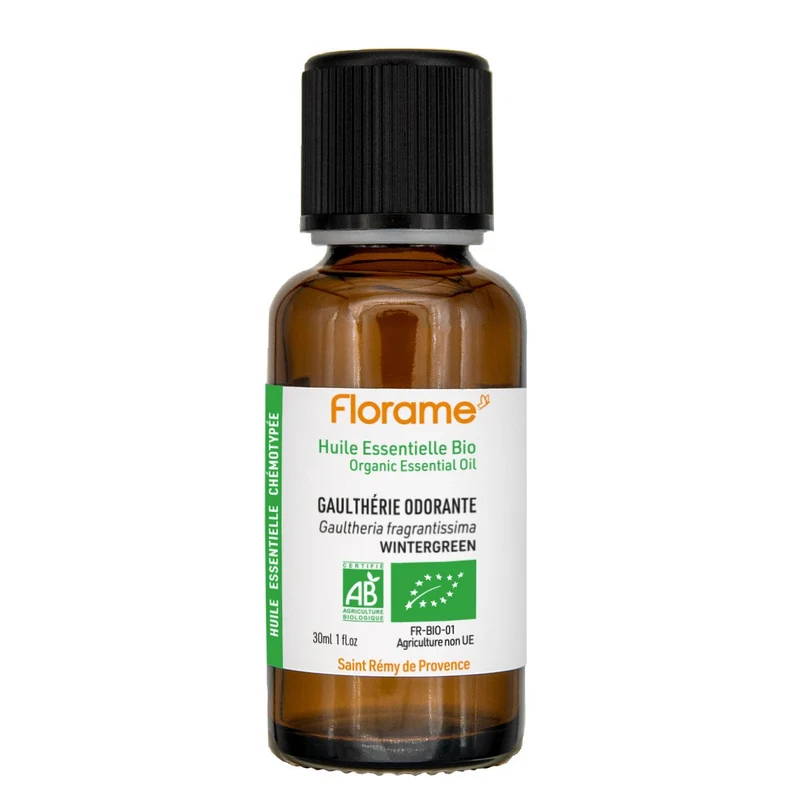 Huile Essentielle de Gaulthérie Odorante Biologique
