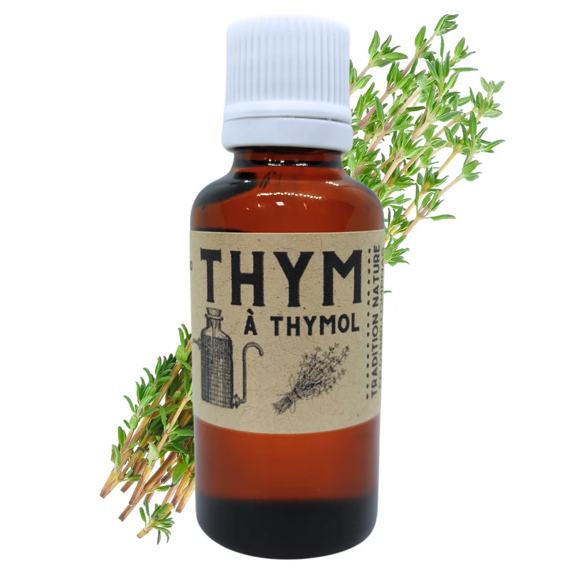 Huile essentielle de Thym à thymol
