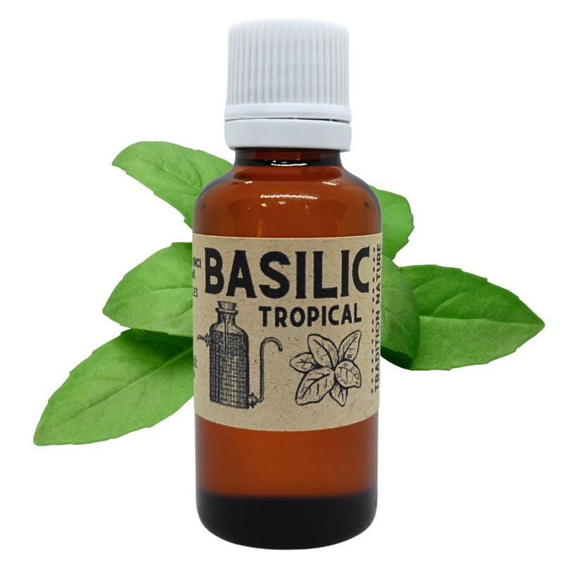 Huile Essentielle de Basilic Tropical