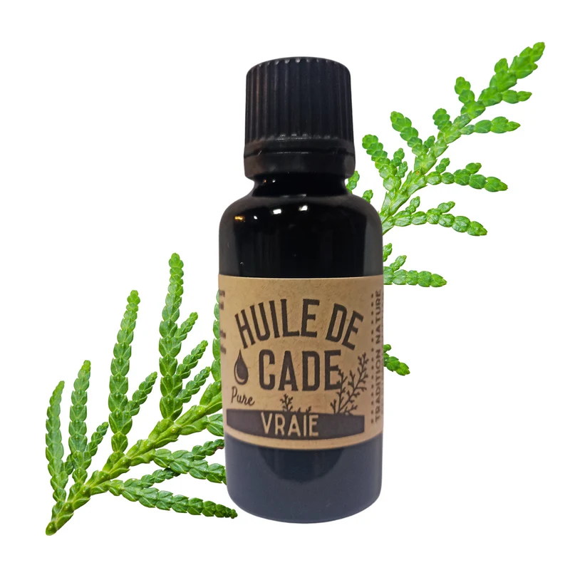 Huile de cade vraie