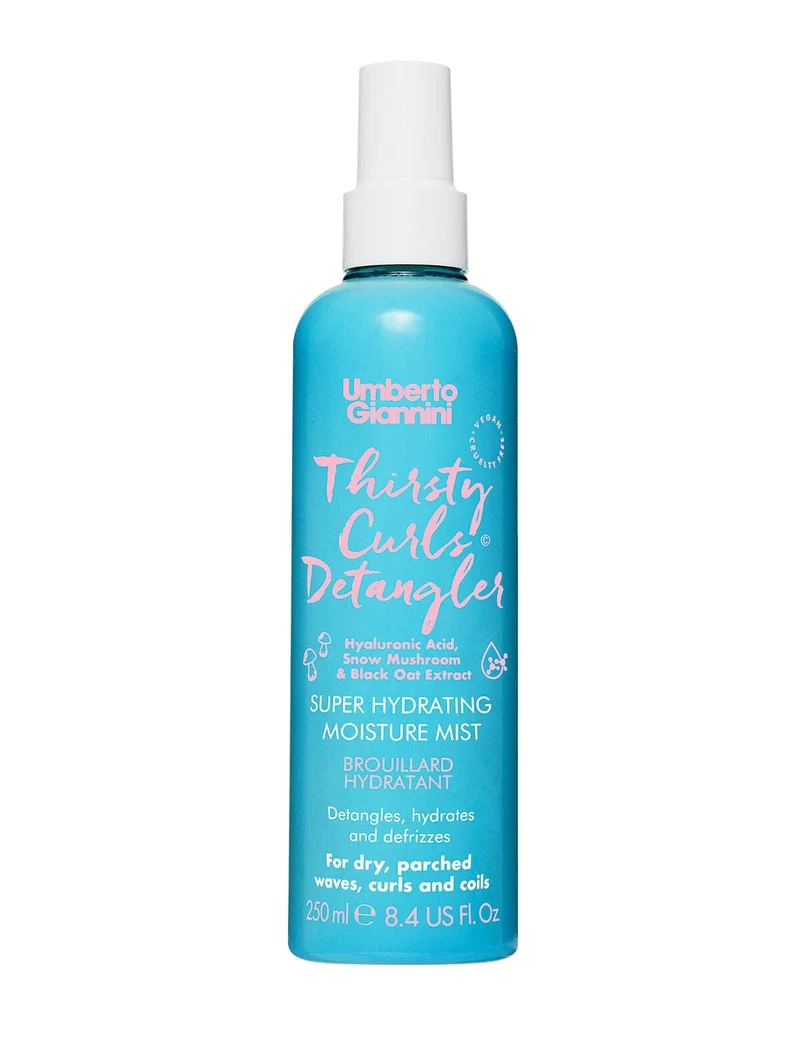 Umberto Giannini Thirsty Curls Detangler Brume hydratante super hydratante 250ml