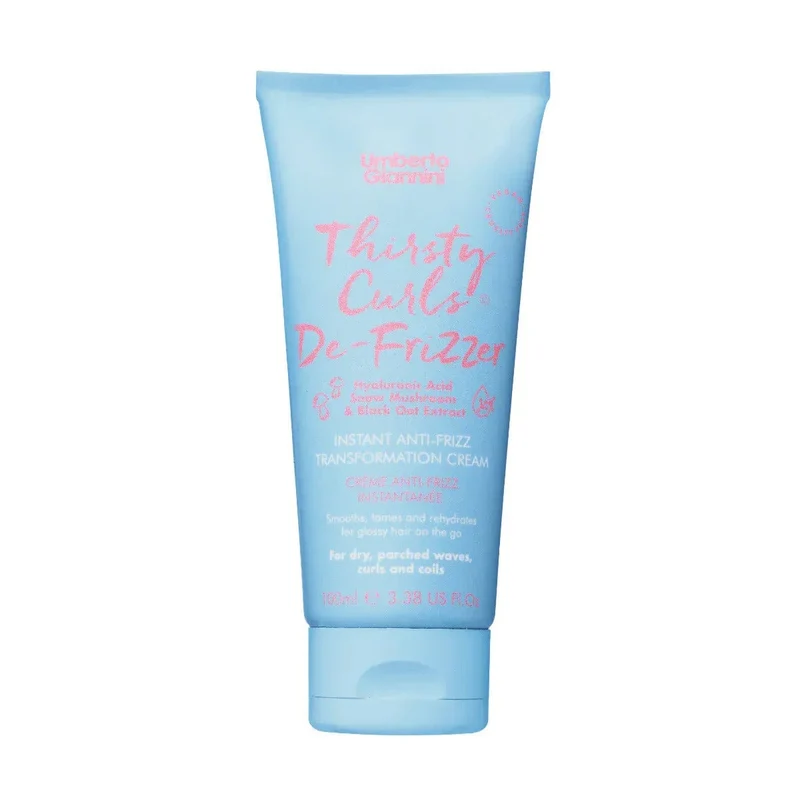 Umberto Giannini Crème de transformation anti-frisottis instantanée Thirsty Curls De Frizzer 100 ml