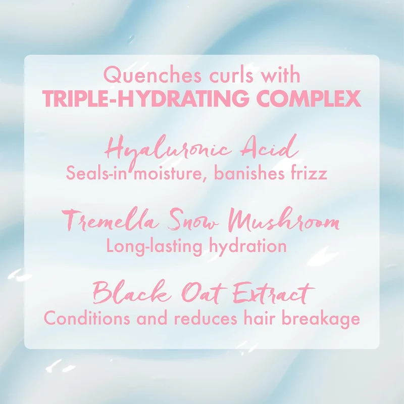 Umberto Giannini Crème de transformation anti-frisottis instantanée Thirsty Curls De Frizzer 100 ml