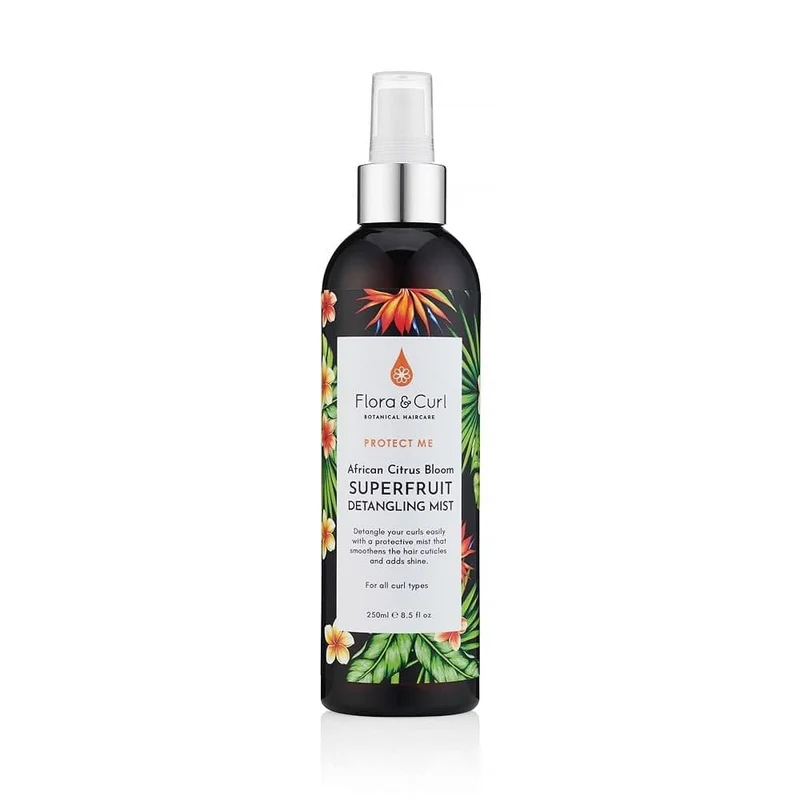 Flora & Curl - "Protect Me African" Brume Démêlante Superfruit Citrus Bloom 250 ml