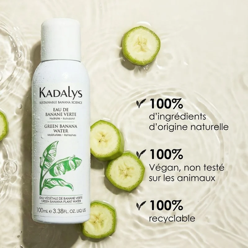 Brume Eau de Banane Verte BIO