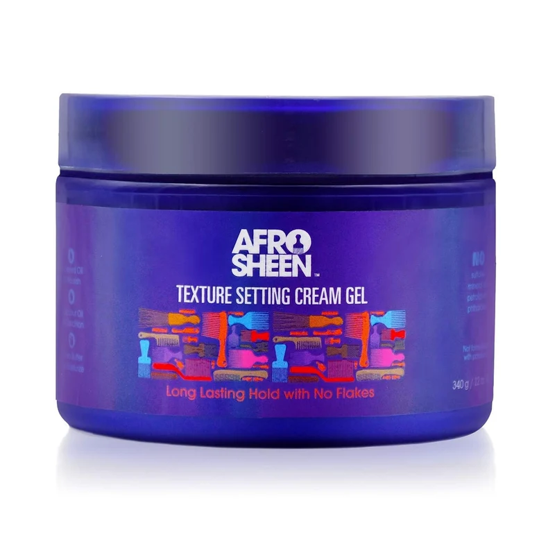 Afro Sheen - Gel Crème Fixateur de Texture "Texture Setting Cream Gel" - 340 g