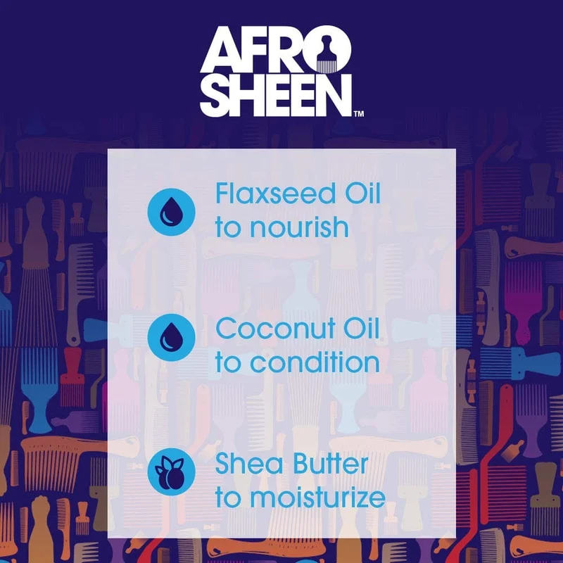 Afro Sheen - Gel Crème Fixateur de Texture "Texture Setting Cream Gel" - 340 g