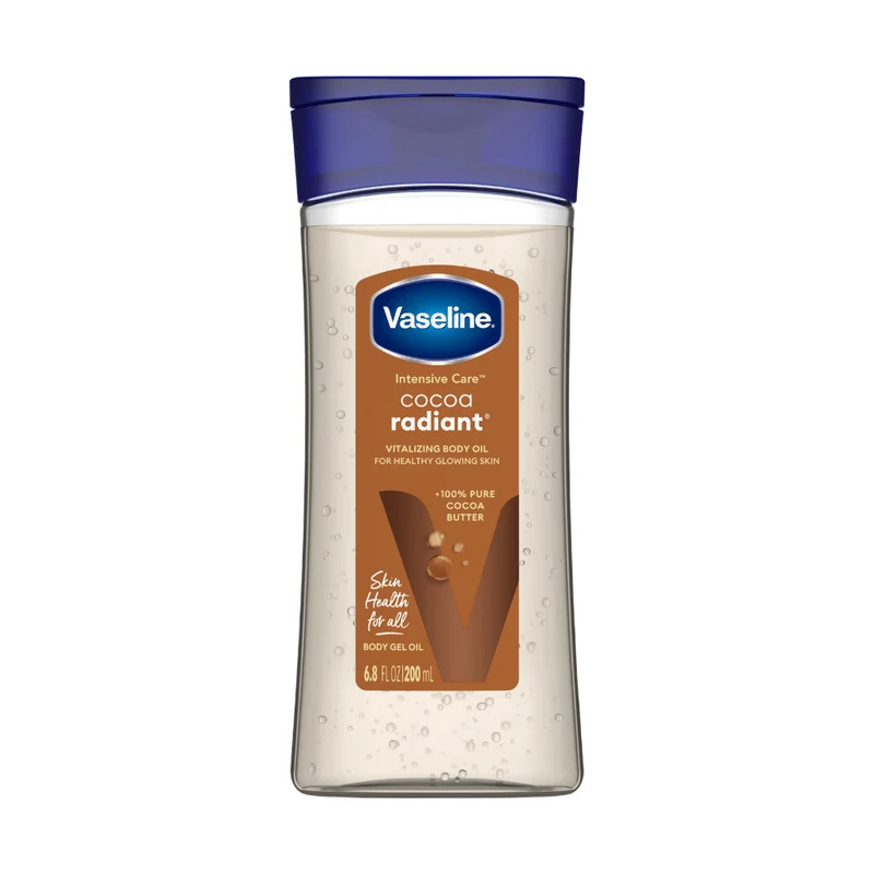 Vaseline - Huile Corporelle au Beurre de Cacao "Cocoa Radiant" - 200ml