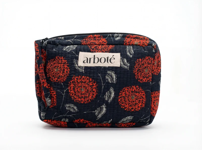 Trousse de beauté en coton