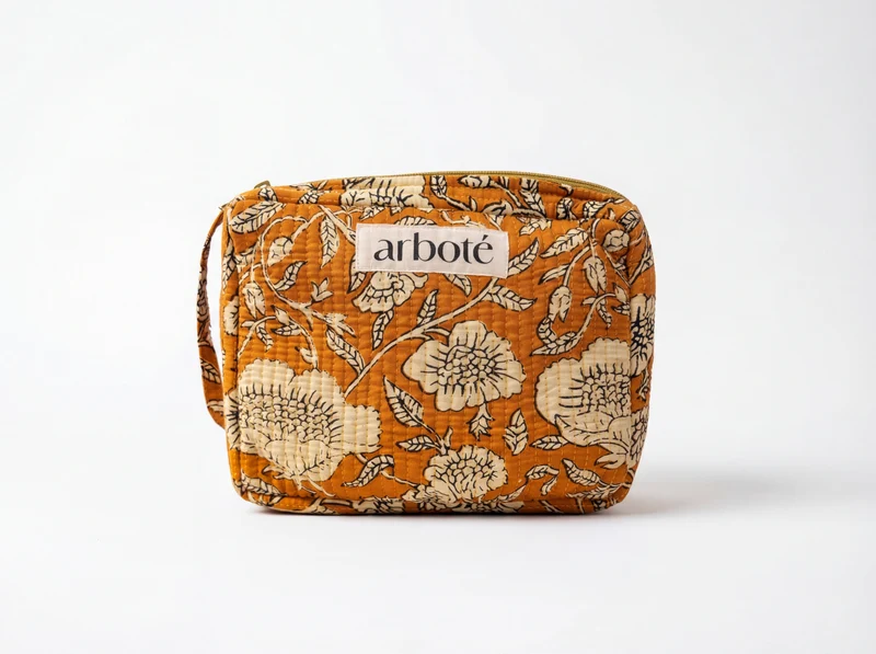 Trousse de beauté en coton