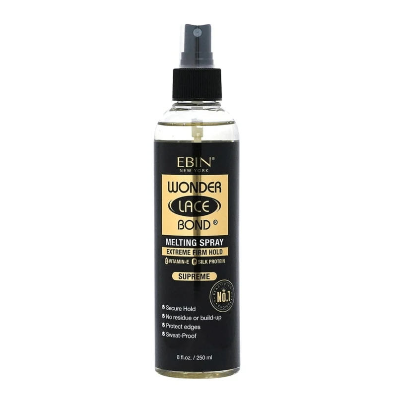 Ebin - Spray pour Perruque Extra Fort "Wonder Lace Bond" - 250ml