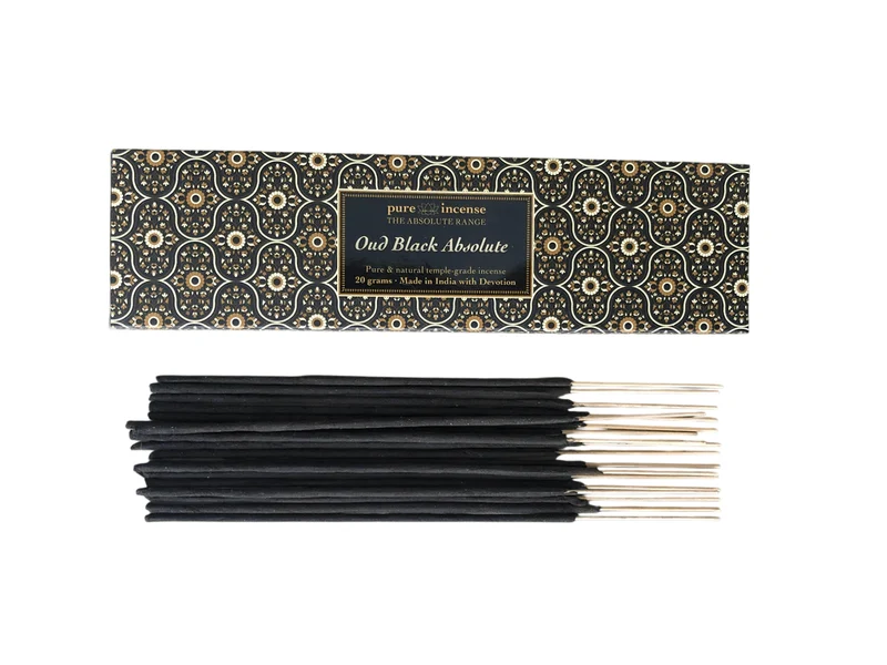 Pure Incense - Oud Black Absolute 20g Box