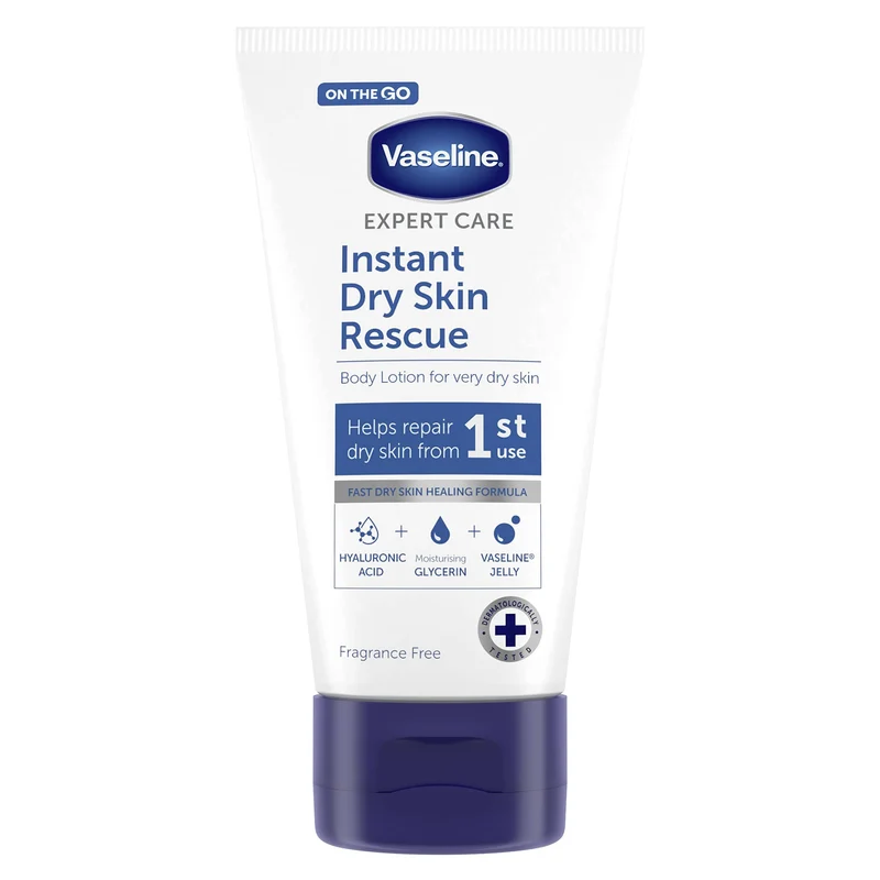 Vaseline Expert care - Lotion Corporelle Pour Peaux Sèches "Instant Dry skin Rescue Body Lotion" 75ml
