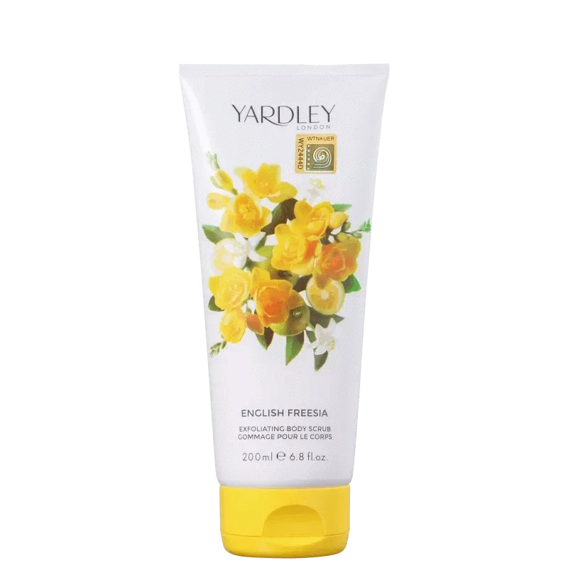 Yardley English Freesia - Gommage Corporel « Gommage Corps Exfoliant » 200 ml