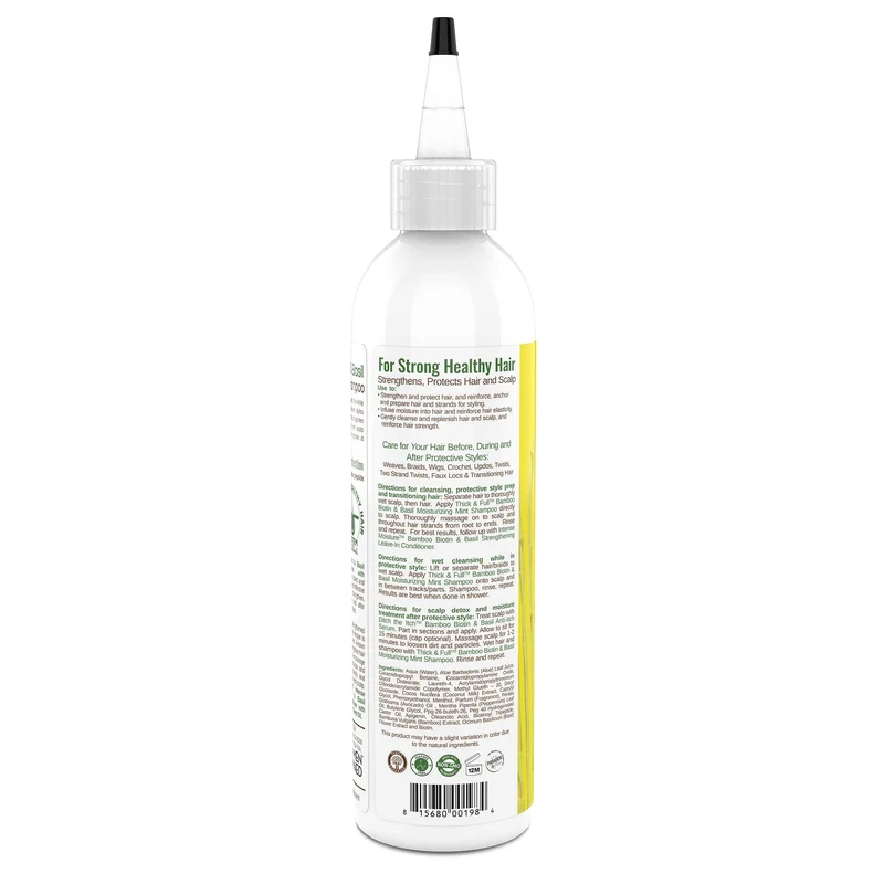 Taliah Waajid - Bamboo Biotin & Basil - Shampoing hydratant "menthe" - 237ml