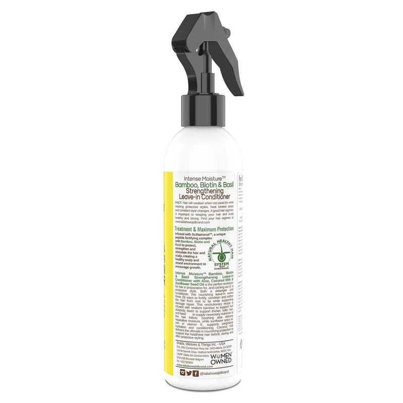 Taliah Waajid - Bamboo and Coconut milk - Leave-in "strengthening" - 237ml (Nouveau packaging)