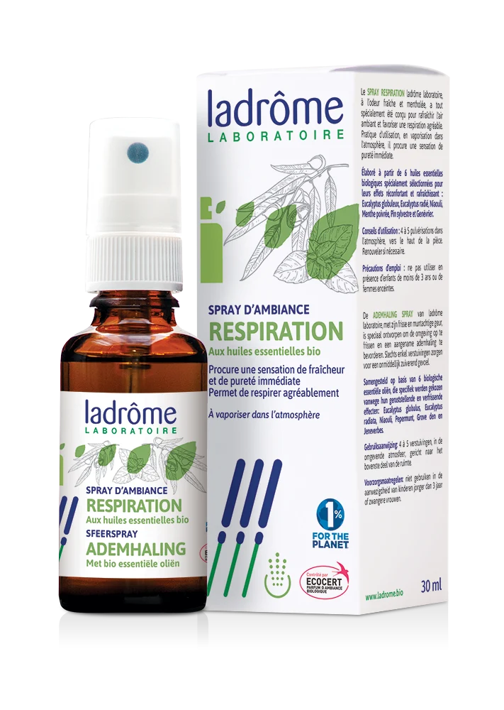 Respiration - Spray d'ambiance bio