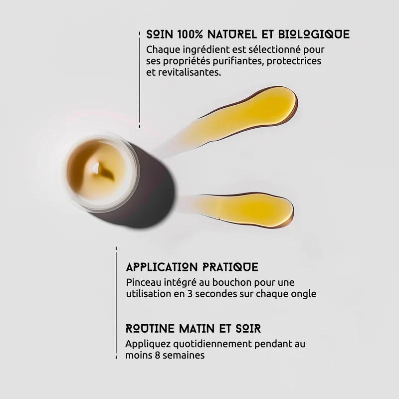 Mycose Ongles - Huile Réparatrices BIO pour les Ongles de Pieds