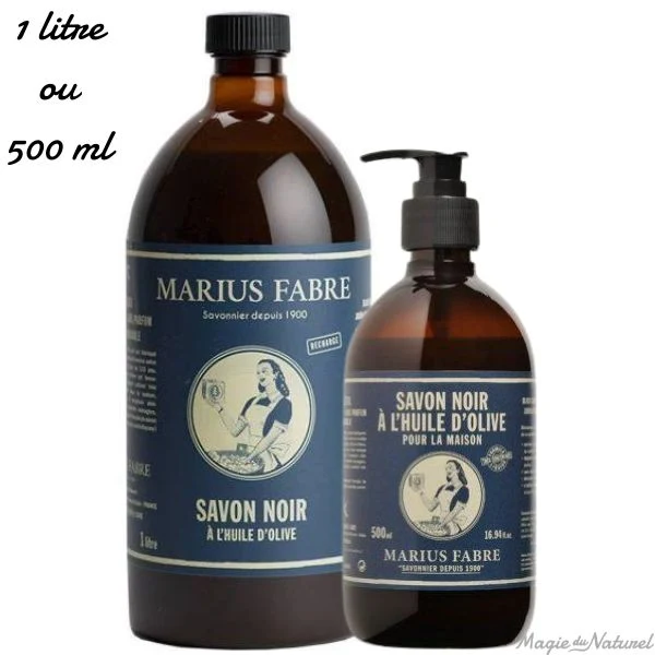 Savon noir liquide à l huile d Olive