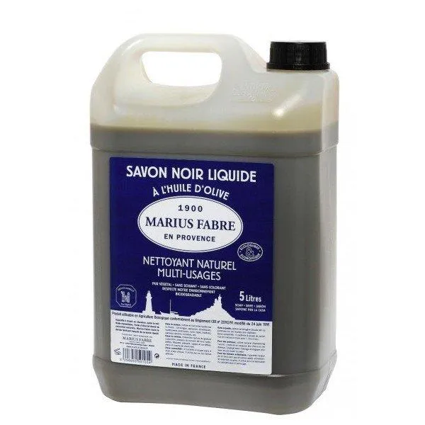 Savon Noir liquide à l'huile d olive LAVOIR (1litre / 5litre)