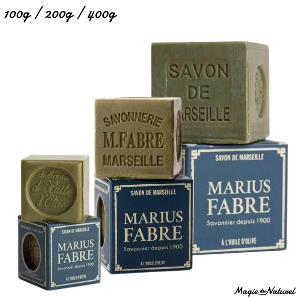 Savon de Marseille à l'huile d'olive (72% d’huile vegetale)