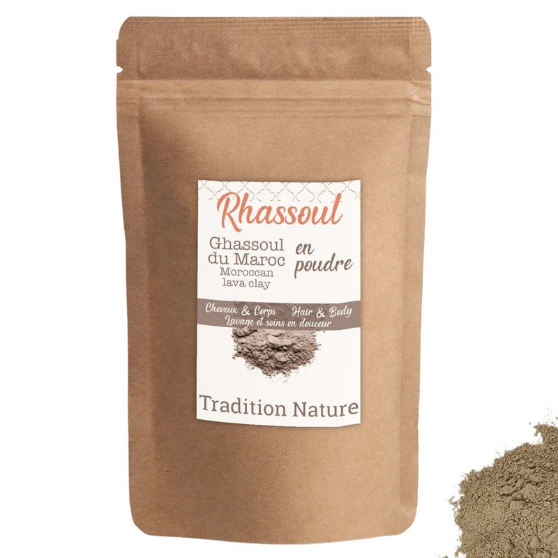Rhassoul en poudre 200 g (Ghassoul)