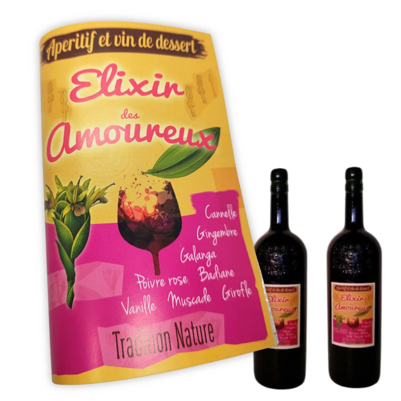 L'Elixir des Amoureux , élixir aux 2 gingembres