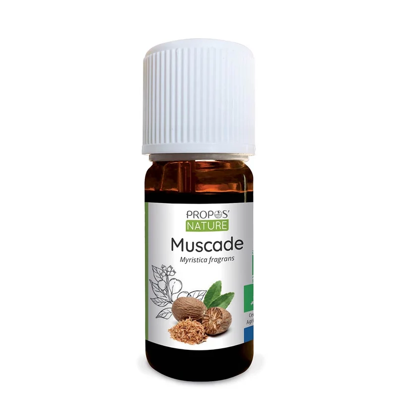 Huile essentielle de Noix de muscade Bio